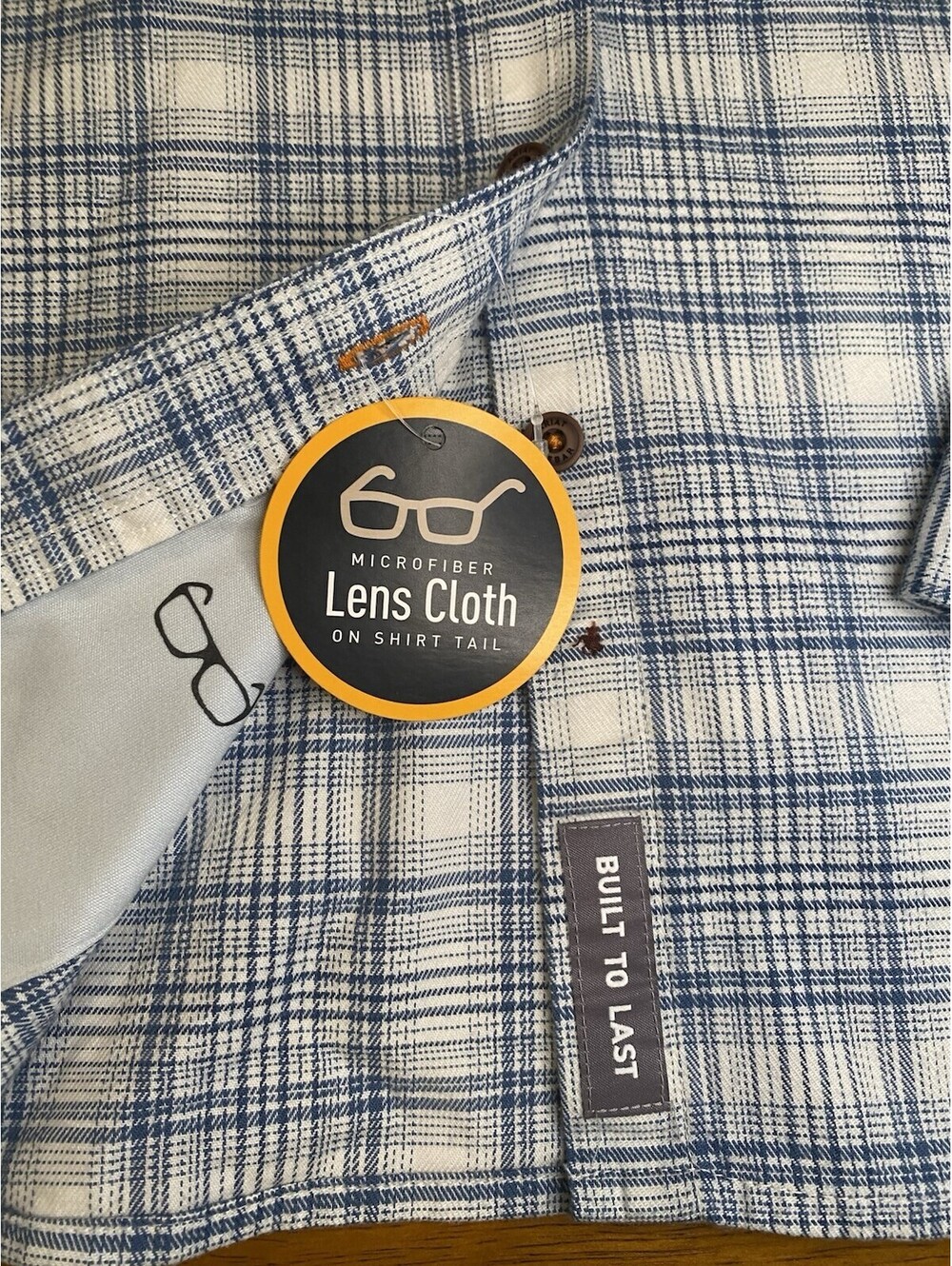 Ariat Women's Rebar Blue Plaid Long Sleeve Button-Up Work Shirt XL New with Tags - Picture 5 of 9